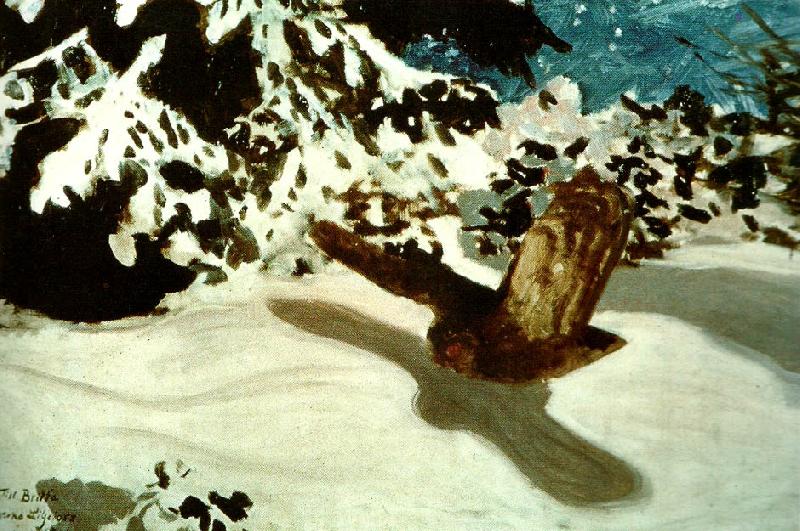 bruno liljefors uv i mansken oil painting image